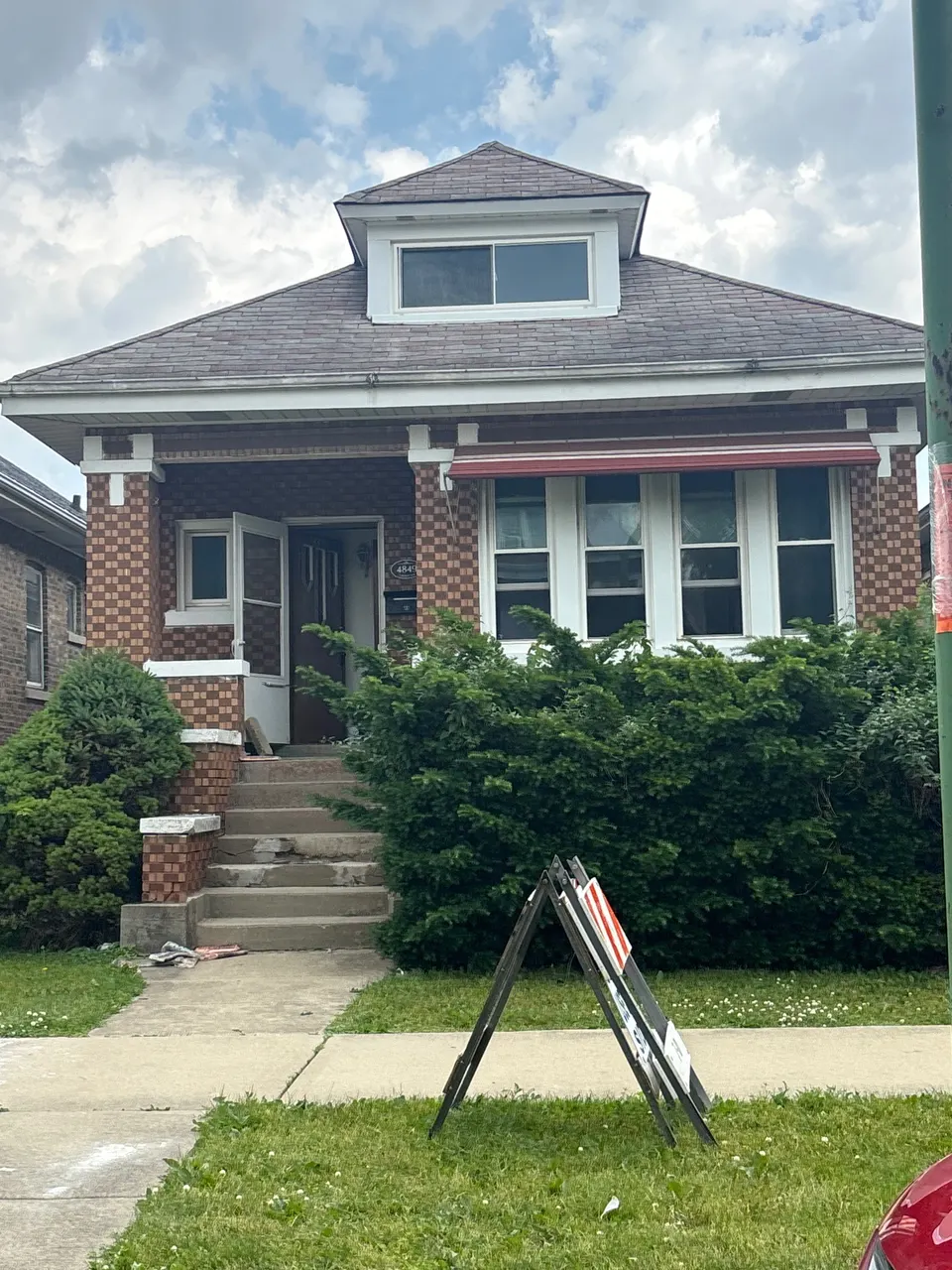Brick bungalow purchased as-is in Chicago’s Archer Heights neighborhood